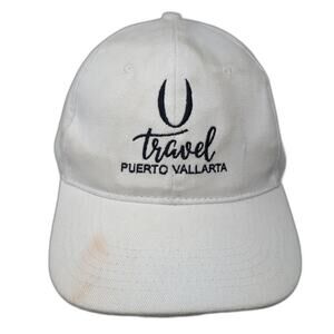 Travel Puerto Vallarta Unlimited Vacation Club Baseball Cap White OS Dkps Gorras